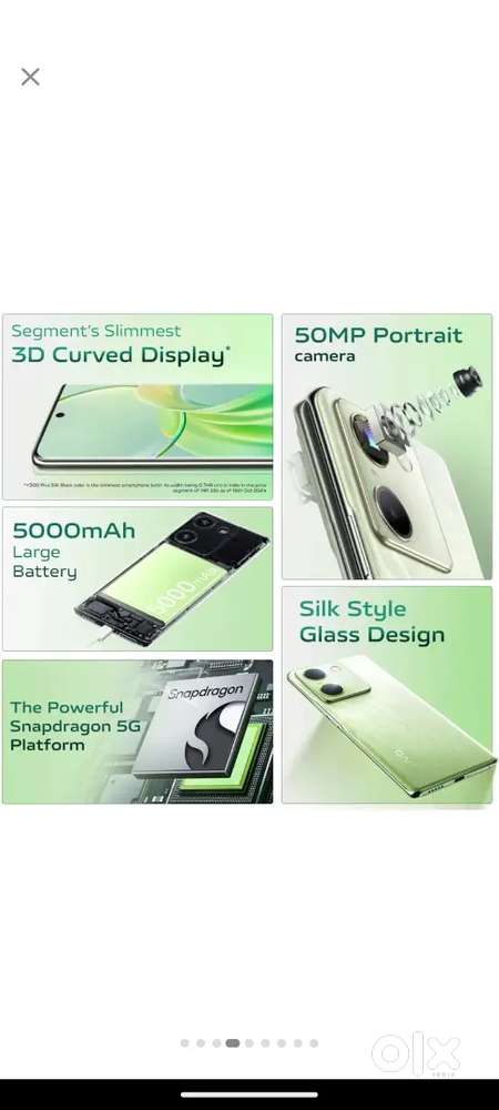 Vivo y300plus 8/128 5month's  warranty