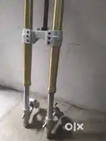 Bike dual disc shocked