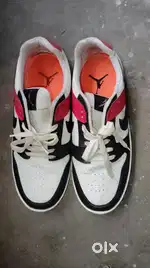 Nike Dunk Low Black Toe Bright Crimson Air Jordan 1