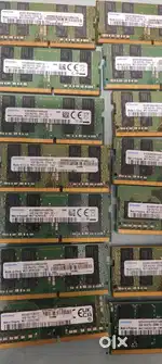 Available laptop Rams 16GB DDR4