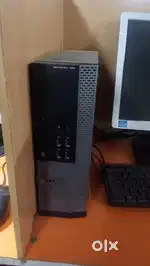i3 dell and hp desktop (cpu plus screen