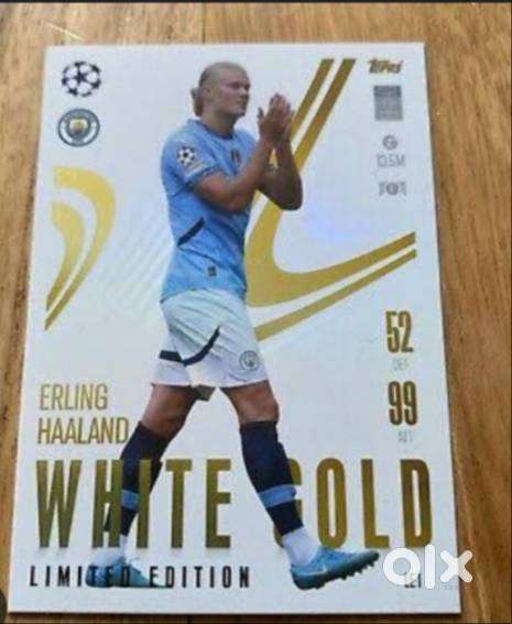 Match Attax White Gold Edge Erling Haaland Negotiations