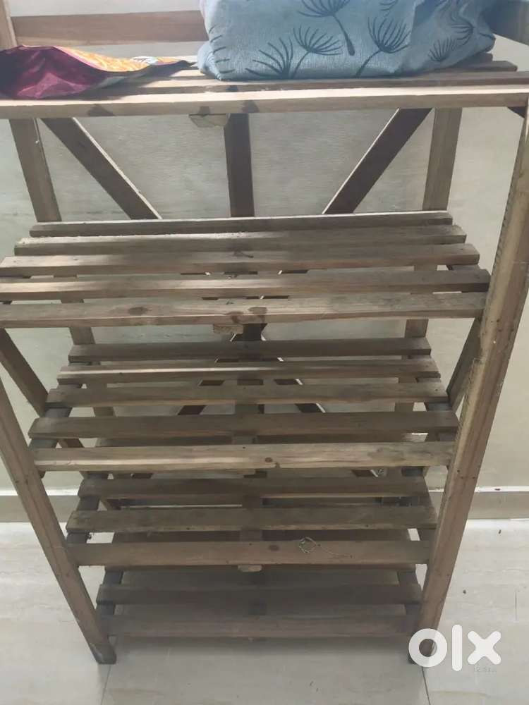 wooden rack