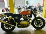 Fully loaded accessories bike.