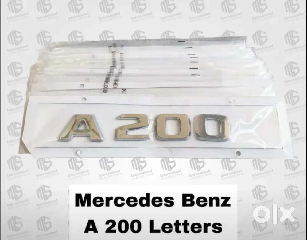 Mercedes Benz A 200 Letters