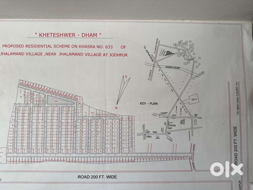 Jhalamand me new high cort se olny 2 km pe aaj hi makan Banane ke lik