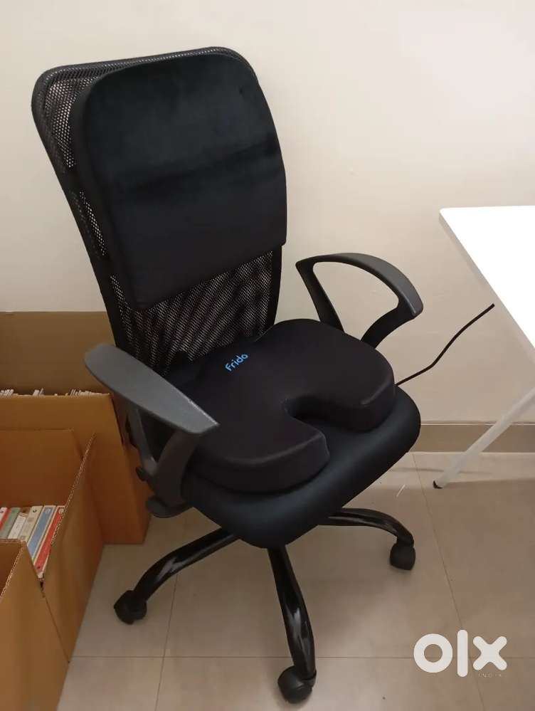 Study Chair with free chair and back pads