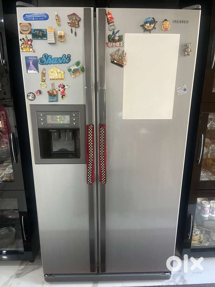Side by side door fridge