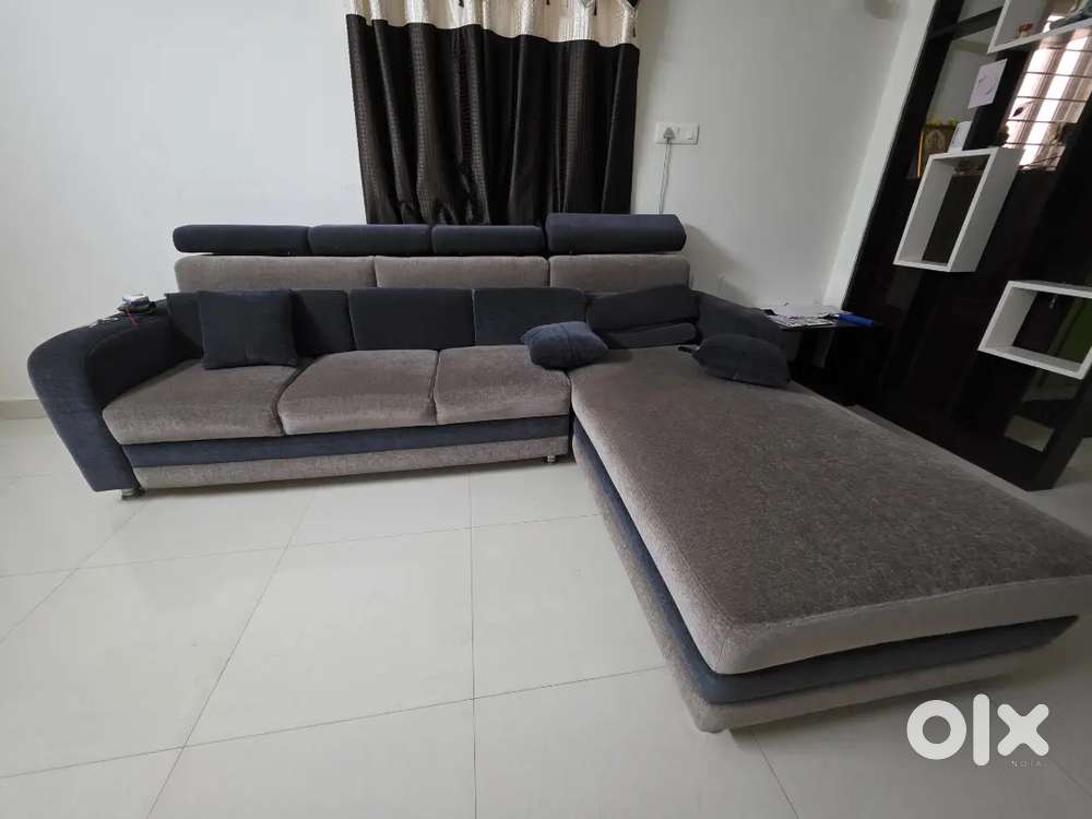 Sofa for sale ( L shape Sofa cum Diwan)
