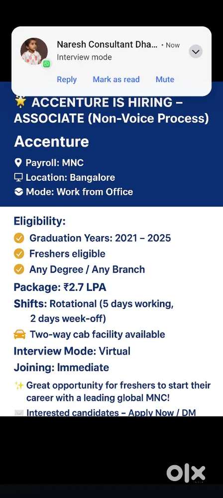 Software jobs available for freshers