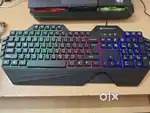 Gaming keyboard and mouse