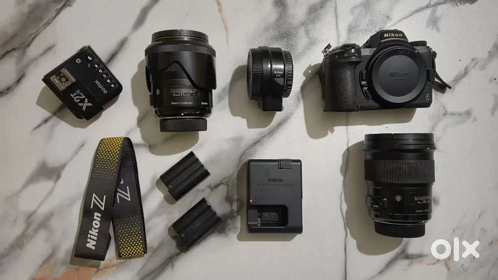 Nikon Z6ii + Sigma 50 1.4 + Sigma 35 1.4 + F to Z mount