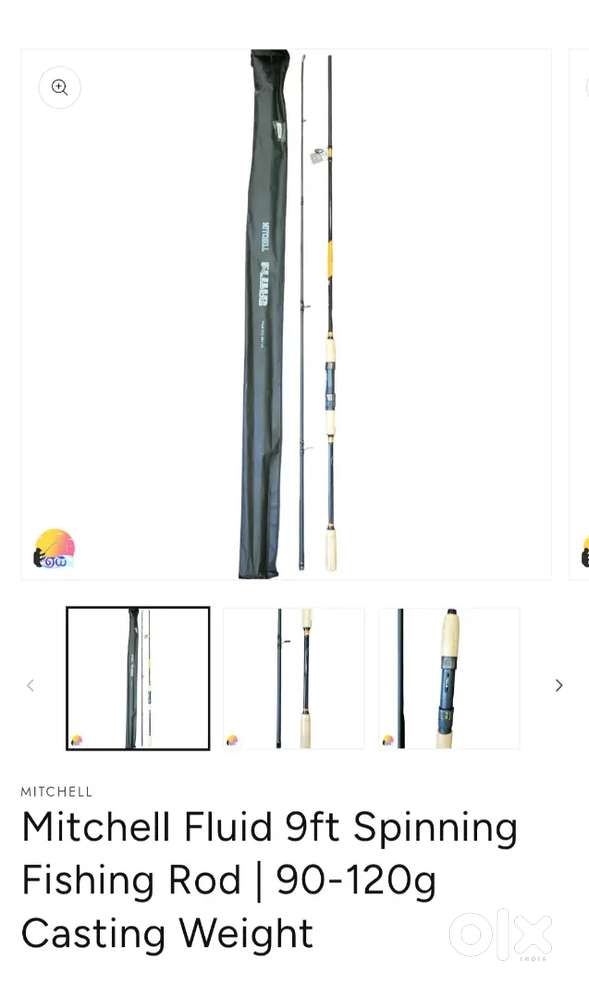 Fishing  road (mitchell fluid )ആവശ്യമുണ്ട് 9 feet