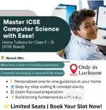 ICSE/ISC Computer Applications/Science Class 9-13