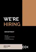We are hiring billing executives anyone can apply