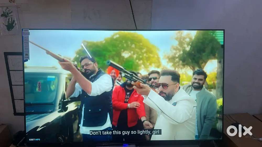 New LED TV frameless 4K quality