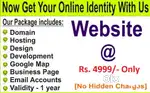 Dynamic Website Design/Web Development/SEO SMO/Free Hosting at Rs4999*