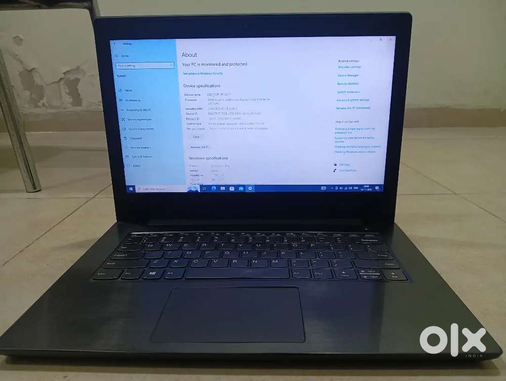 Lenovo Laptop AMD Ryzen 3