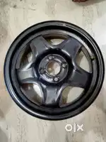 15 INCH ALLOY CUT WHEELS FOR TRIBER CAR WITH WHEEL CAP & AIR P.SENSOR.