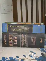 Law Books- Hindu Law, CPC, COPPAD