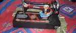 Silai machine prime with foot wear and wooden bord