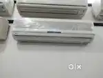 LG 1.5 ton split AC good condition with warranty 1 year old