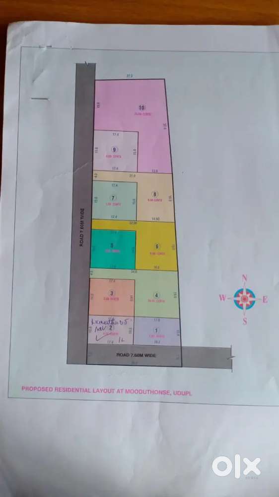 5,6,9 cents Ready Residential sites.