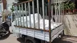 Bajaj maxima cargo with fabricated grill