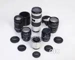 canon lens different sizes