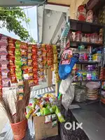 Kiranam racks and counter table