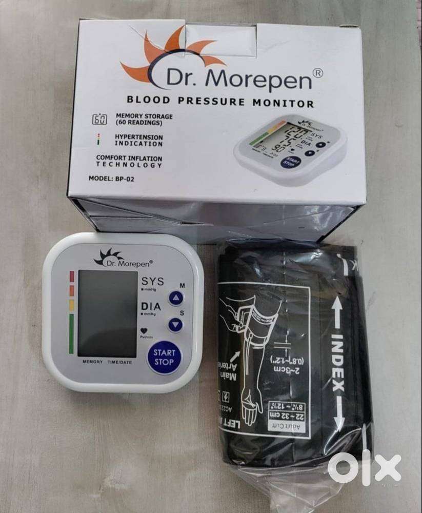 Dr morepen bp machine in brand new like condition.