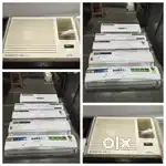 {SPLIT AC OR WINDOW AC} 1 YEAR WARRANTY FRIDGE W. M AC [FREE DELIVERY]