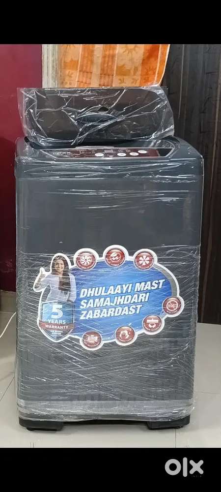 INTEX 7.5 KG FULLY AUTOMATIC WASHING MACHINE ONLY