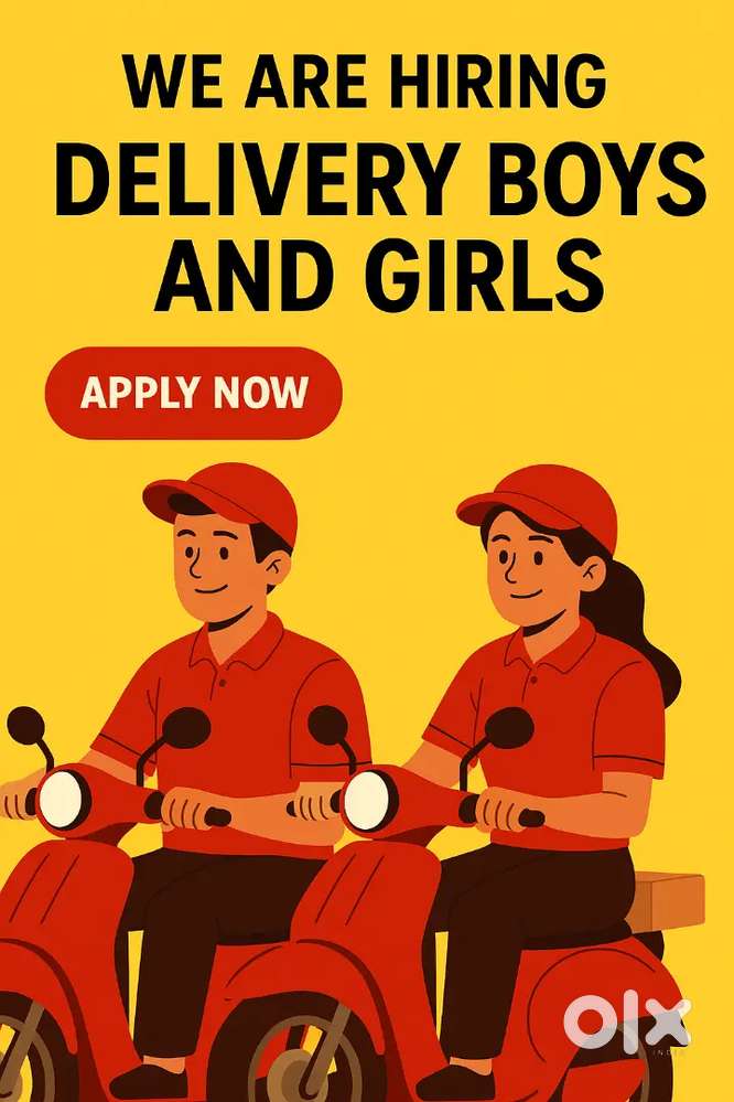 Hiring delivery boys and girls.