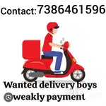 Needed delivery boys urgently