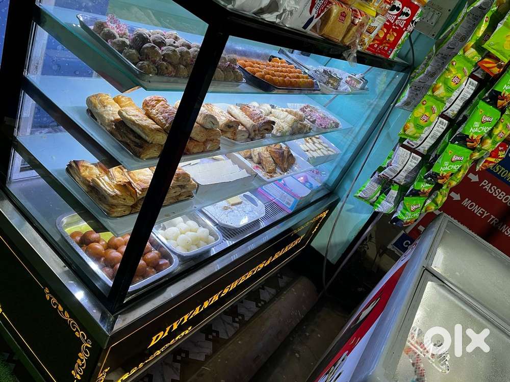 Ac display counter for sweet nd cake shop