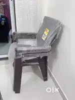 New Plastic Chair with arm - Set of 2
