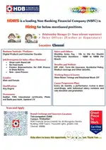 HDBFS FINANCIAL COMPANY IS HIRING
