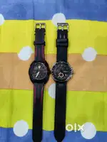 Black dial watches