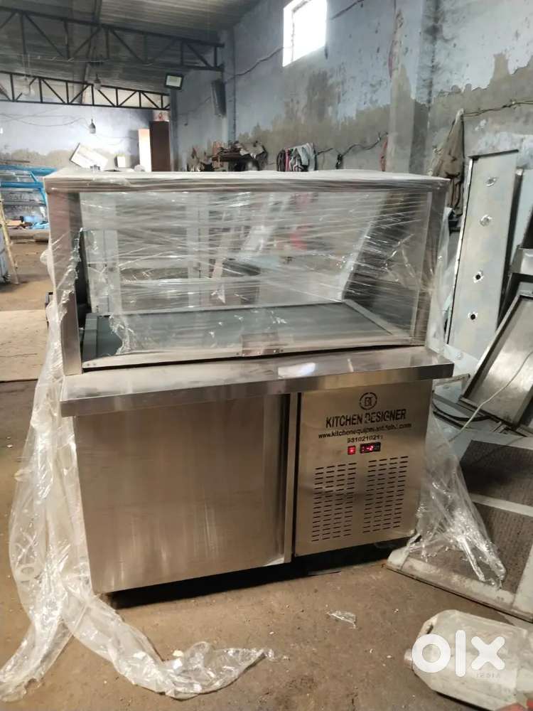 Salad counter with refrigerator (SS Max line counter)