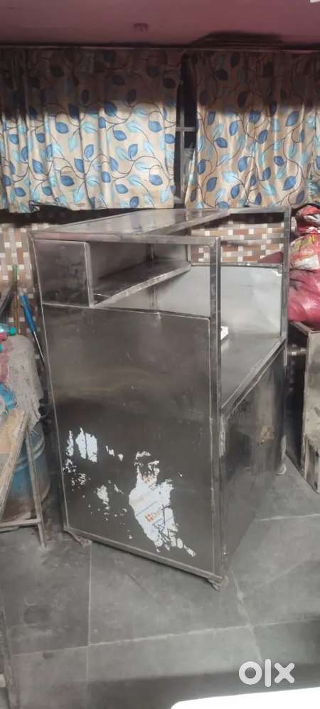 New Steel Bhatti And Laguage Steel Counter
