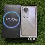 Vivo V50E 5G 8GB 128 11 months warranty