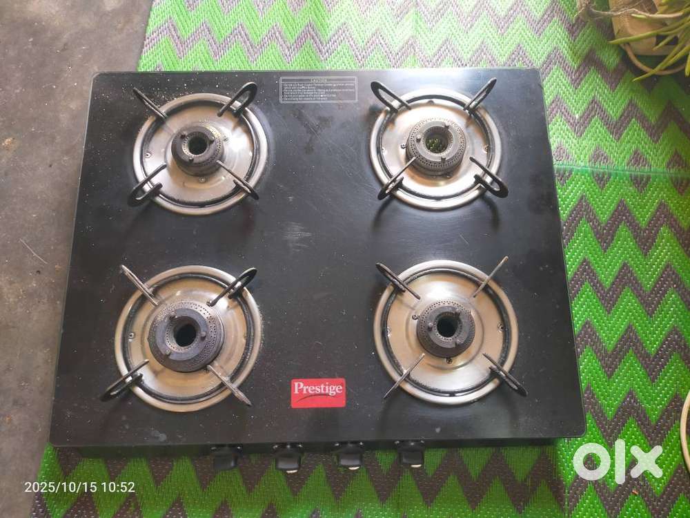 PRESTIGE 4 BURNER GAS STOVE