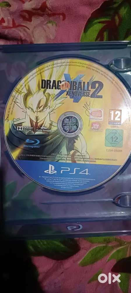 Games Ps4 dragon Ball xenoverse 2 and The Last of us Remastered