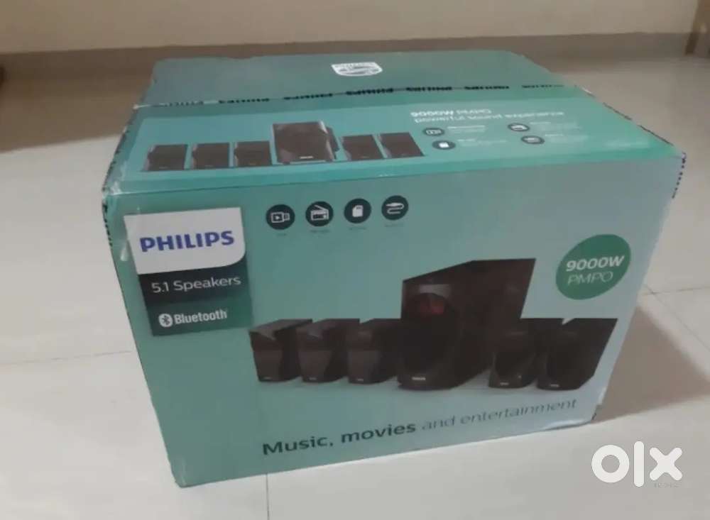Philips home theatre 5.1 (9000w)