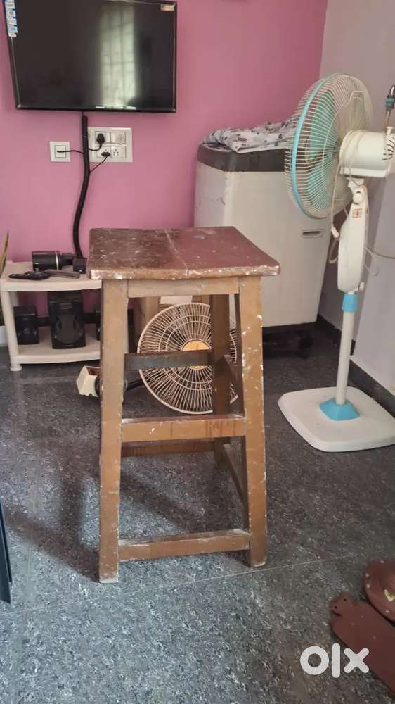 Stool and Wall Fan for Sale