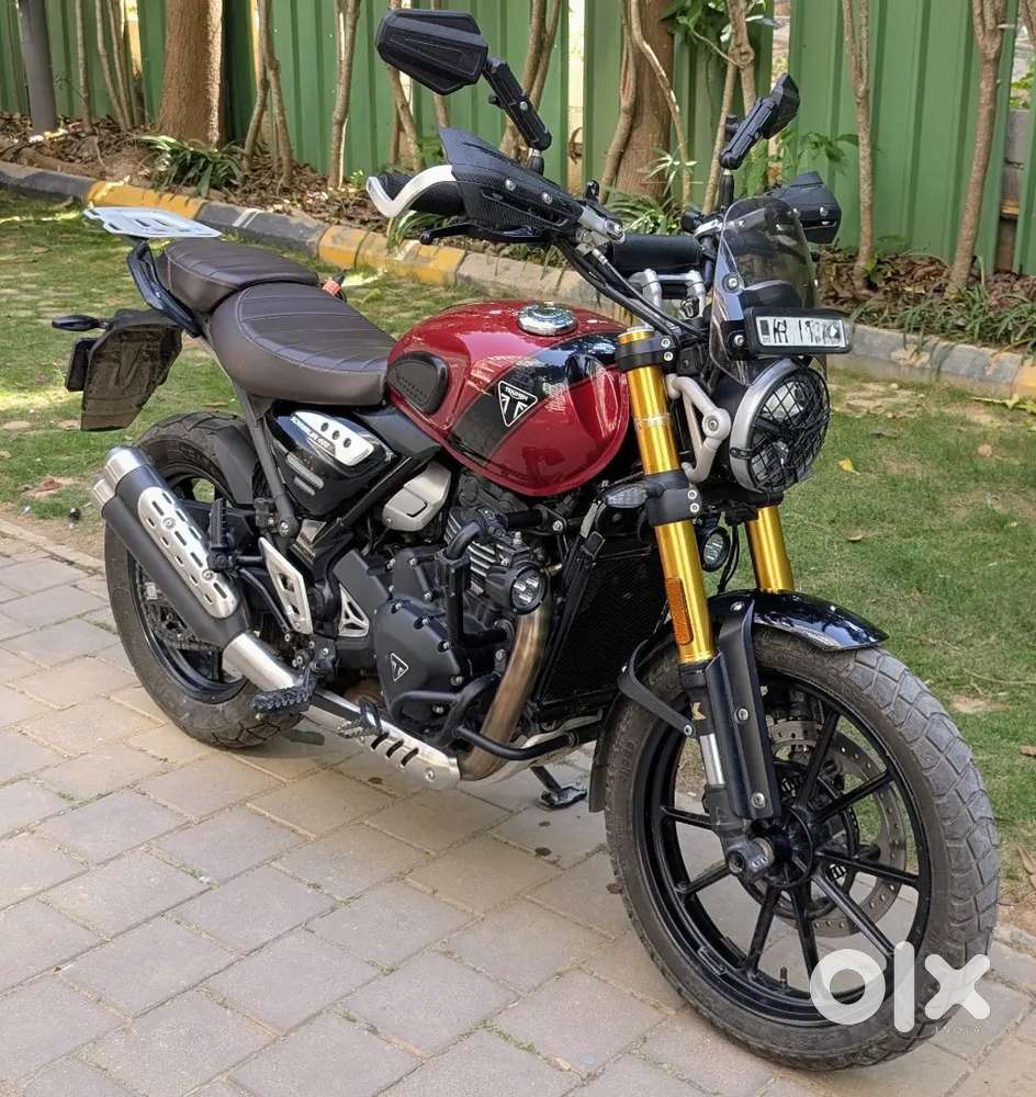 Triumph Scrambler 400X - Well maintained
