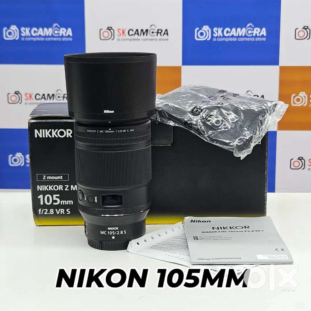 Nikon AF-S 105mm f/2.8G VR Micro Lens Macro & Portrait Lens SK53.