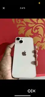 I Phone 13 white with bill box available,