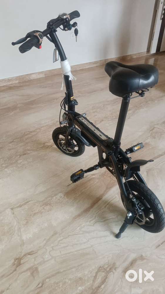 Its an electric bycycle